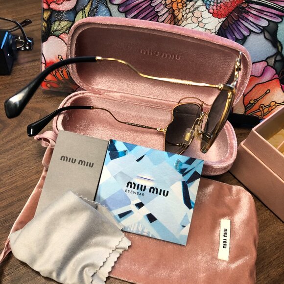 MIU MIU Butterfly Sunglasses w All Accessories main image 8